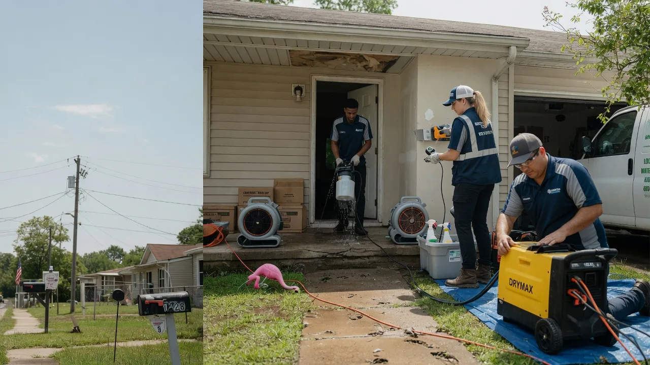 Storm Damage Water Removal in Carrollton, TX near me